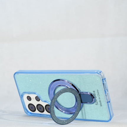 Galaxy S26 Plus Shiny Metal Stand Case