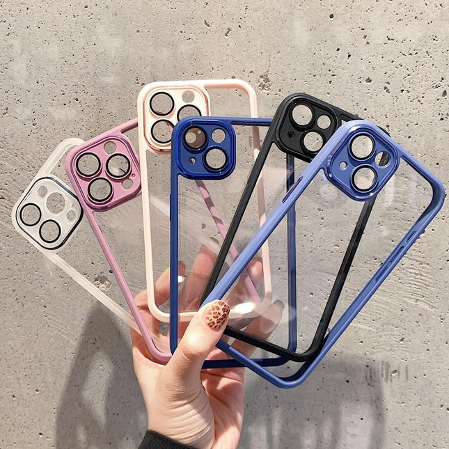 iPhone 11 Clear Case with Built-in Camera Protector