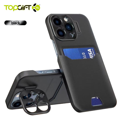 iPhone 15 Plus Card Slot With Stand Case