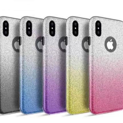 iPhone 14 Shinny 3in1 TPU Twin Colour Case