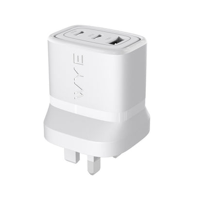 67W Dual USB-C & USB-A Power Adapter (GaN III)