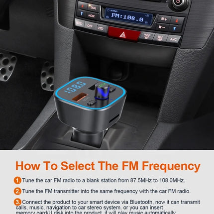 In-Car FM/Bluetooth MP3 & In-Car Charger (12 Months Warranty)