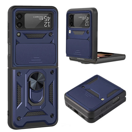 Shockproof Hard Case+Ring Holder, Magnetic Car Mount for Z Flip