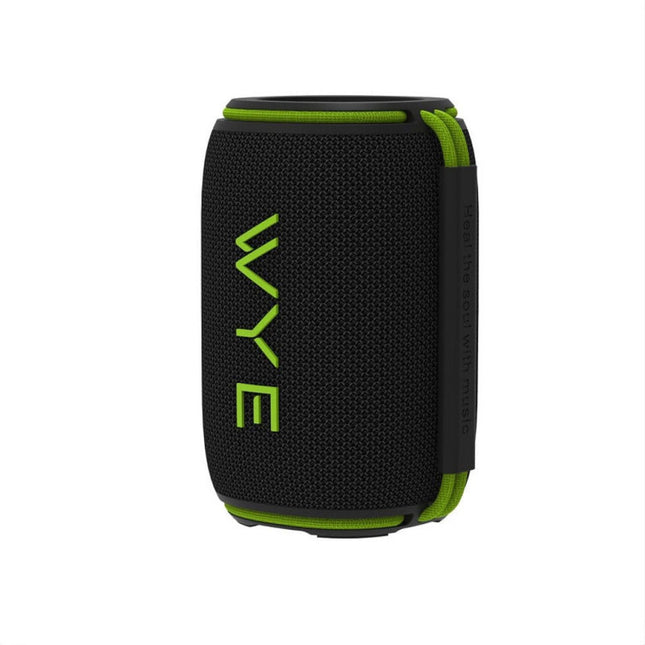 5W High Fidelity Wireless Bluetooth Speaker – IPX6 Waterproof, Deep Bass Hi-Fi Sound, 6 RGB Modes, 1-Hour Fast Charge USB-C, 6Hr Playtime, TWS Stereo Pairing, TF/USB/AUX, Hands-Free Calling – Compact Portable Outdoor Speaker Black (Y-SKR11)