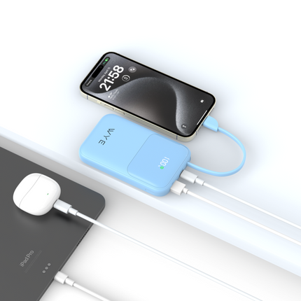 10000mAh CableMate LED PD Power Bank