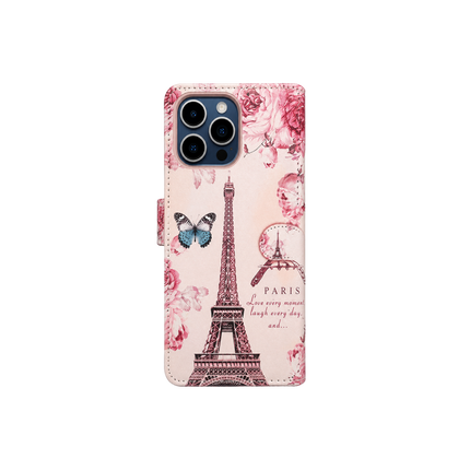 iPhone 16 Plus Wallet Printed Design Case