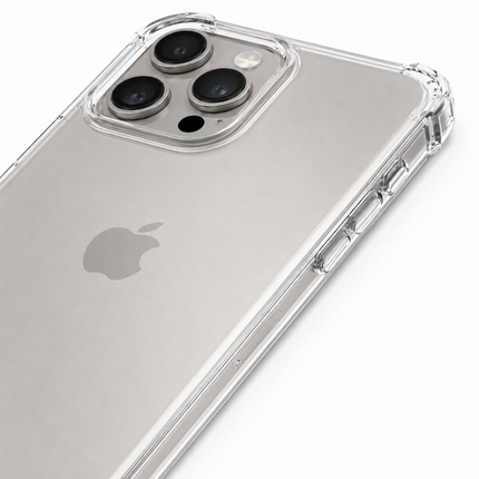 iPhone 15 Pro Clear Anti Burst Gorilla Case