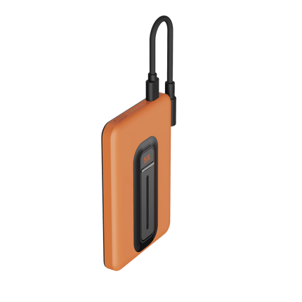 5K Magnetic Power Bank With Detachable Cable