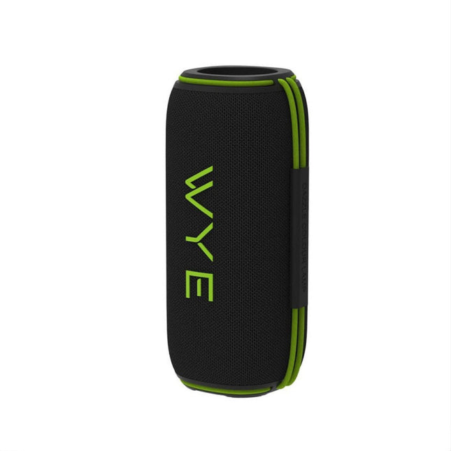 60W High Fidelity Wireless Bluetooth Speaker – IPX6 Waterproof, Deep Bass Hi-Fi Sound, Φ93mm Driver, 8000mAh 8Hr Battery, 6 RGB Modes, TWS Stereo Pairing, USB-C, TF/USB/AUX, Hands-Free Calling – Portable Outdoor Speaker Black & Green (Y-SKR15)