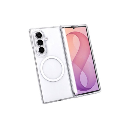 Galaxy Z Flip 8 Clear Magnetic Case