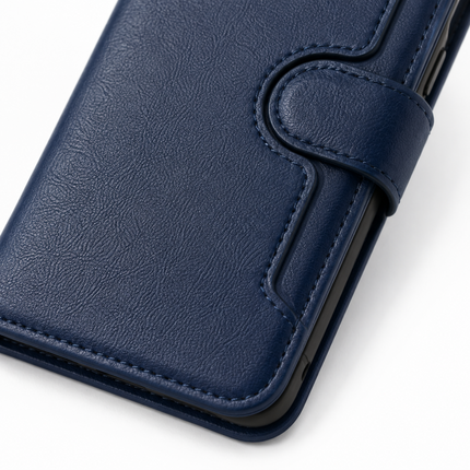 iPhone 17 Pro Double Stitch PU Leather Case