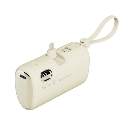 Lightning Plug Power Bank 10K with USB-C Cable