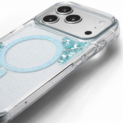 iPhone 17 Pro Max Sparkle Magnetic Ring Case