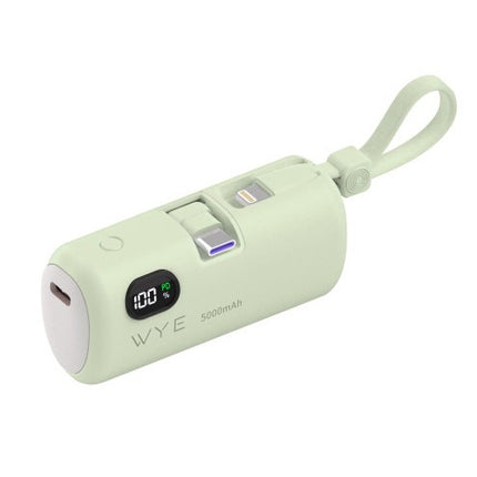 USB-C Plug Power Bank 5K with Lightning Cable
