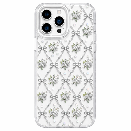 Galaxy S25 Ultra Floral Shiny Case