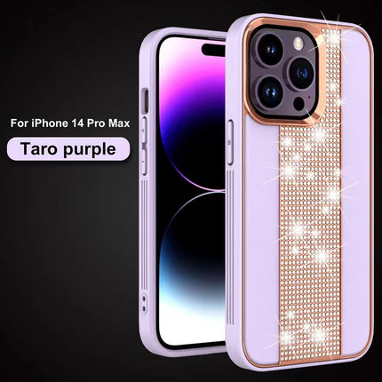iPhone 15 Diamond Strip Back Case