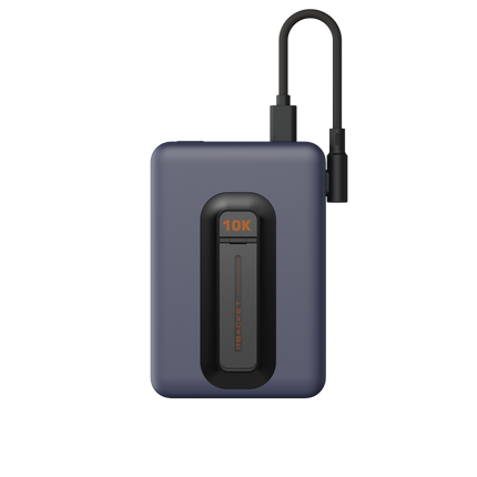10K Magnetic Power Bank With Detachable Cable