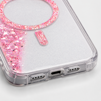 iPhone 18 Pro/17 Pro Sparkle Magnetic Ring Case