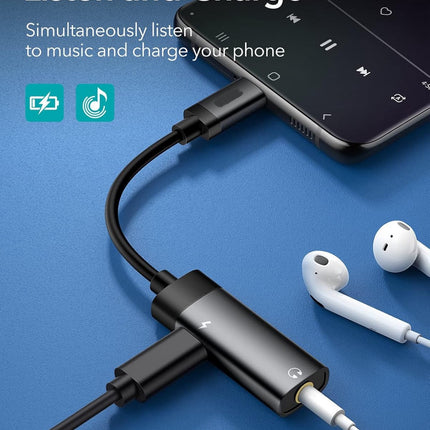 USB-C to USB-C & 3.5mm Adapter (12 Months Warranty)