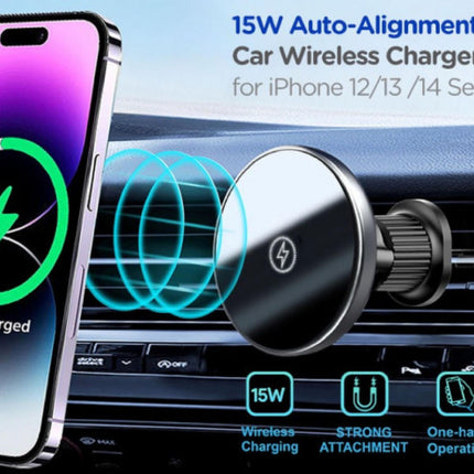 Wireless Magnetic Charging & Vent Holder
