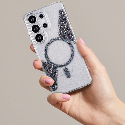 Galaxy S25 Ultra Sparkle Magnetic Ring Case