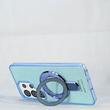 Galaxy S26 Plus Shiny Metal Stand Case