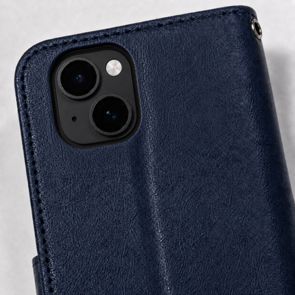 iPhone 15 Plus Wallet Slide Pocket Case