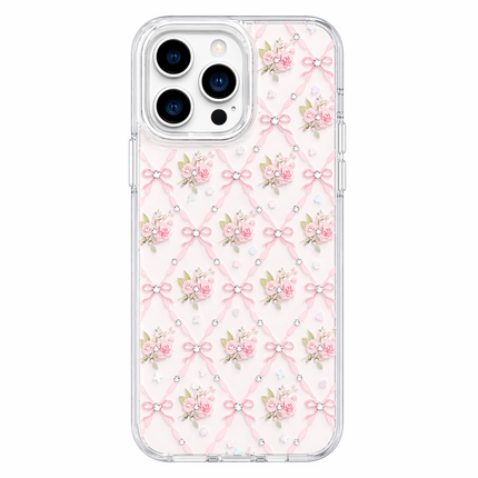 Galaxy S25 Ultra Floral Shiny Case