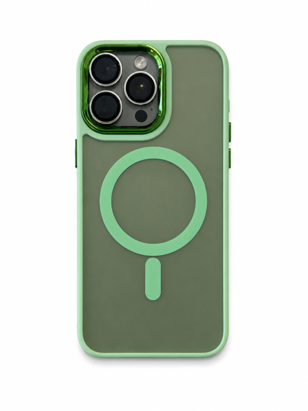 iPhone 14 Pro Max Magnetic Case with TPU Frame