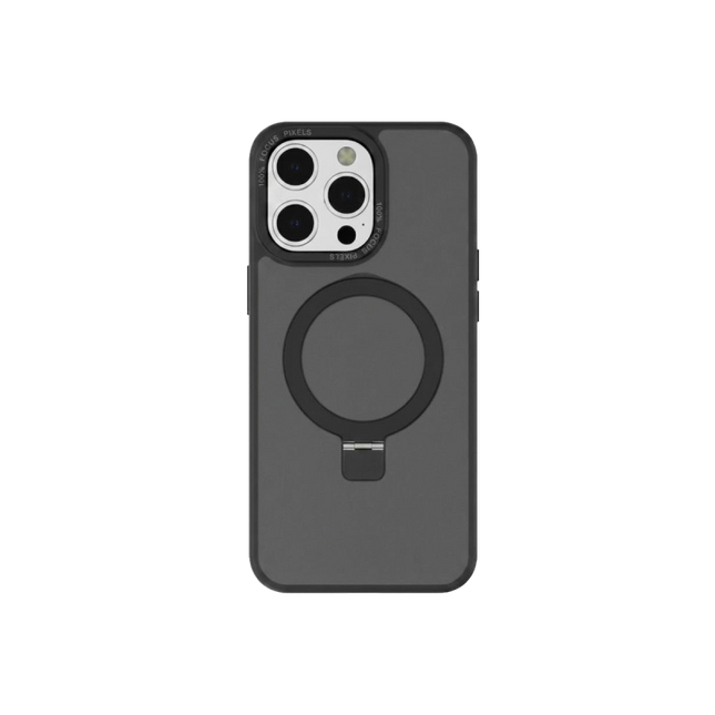 iPhone 16 Plus Metal Magsafe With Back Stand Case