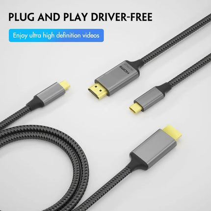 USB-C to HDMI Cable 1.8m (12 Months Warranty)