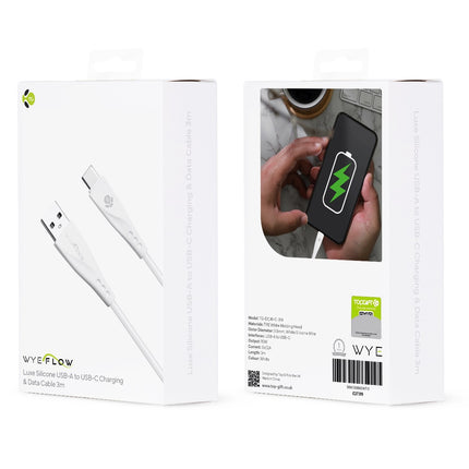 Luxe Silicone Fast Charging & Data Cable