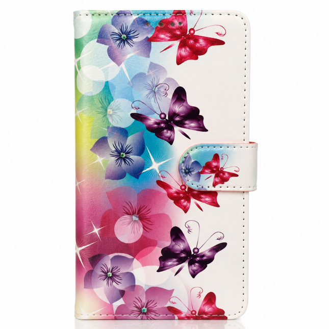 iPhone 14 Pro Max Wallet Printed Design Case