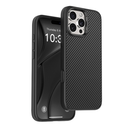 CarbonDefender Case for iPhone 16/ 16 Pro/ 16 Plus/ 16 Pro Max