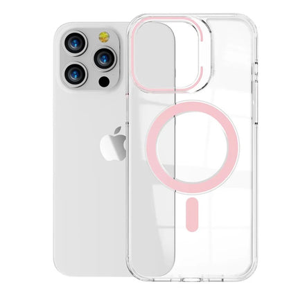 Transparent Case with Colourful MagSafe Trim for iPhone 11/12/13/14/15 - Row