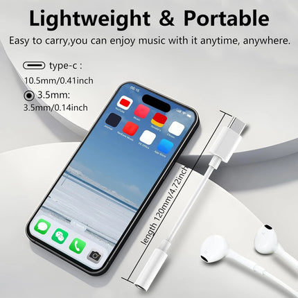 USB-C to 3.5mm Silicone Adapter (12 Months Warranty)