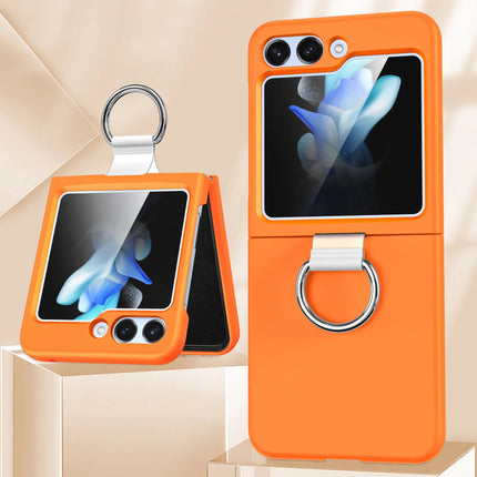 Buckle Strap Back Case for Samsung Z Flip
