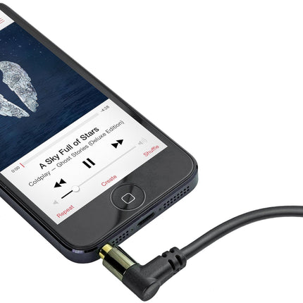 3.5mm Right Angel Aux Cable (12 Months Warranty)
