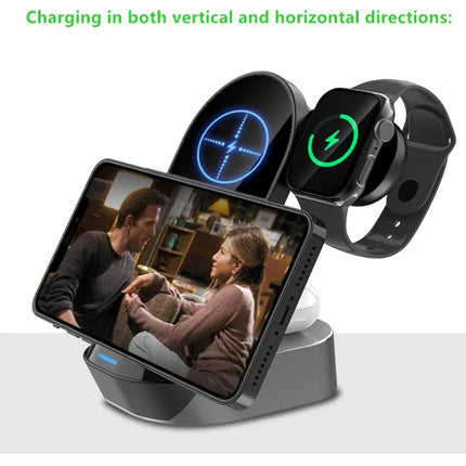 25W 3-in-1 Wireless Charging Stand (12 Months Warranty)
