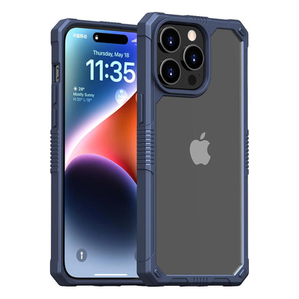 Transparent, Ultra-Protective Military-Grade Back case for iPhone 11/12/13/14/15 - Row