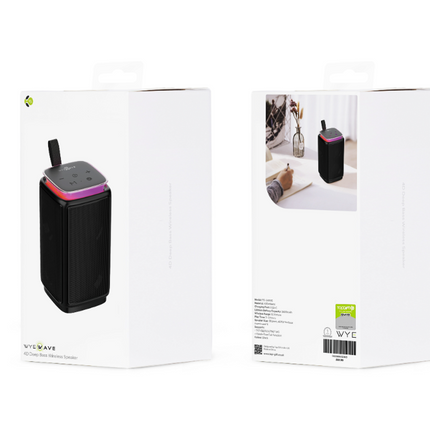 WYEWAVE 4D Deep Bass Wireless Speaker