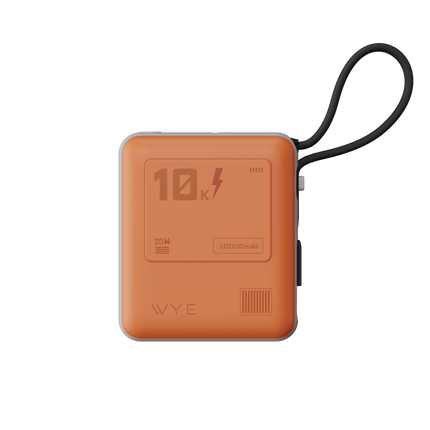 20W 10K Power Bank With Detachable Cable