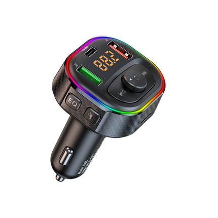 30W Dual USB-A Ports FM/In-Car Charger