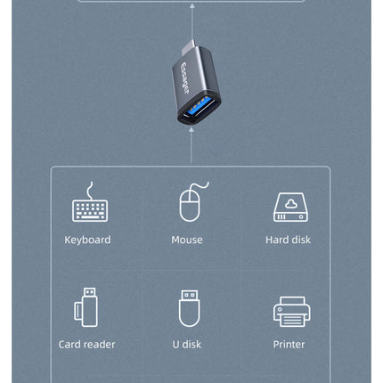 USB-C to USB-A Expansion OTG Adapter (12 Months Warranty)
