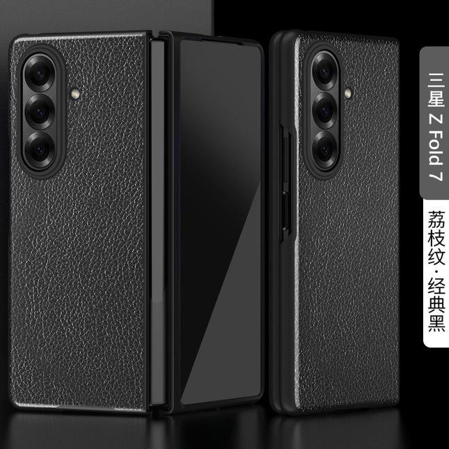 Galaxy Z Fold 8 Ultra Leather Design Case