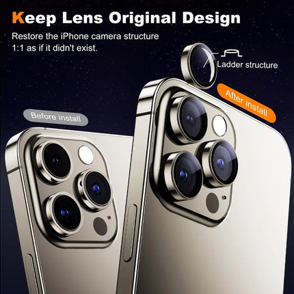 3D Camera Lens Protector for iPhone