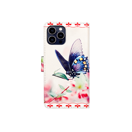 iPhone 16 Plus Wallet Printed Design Case