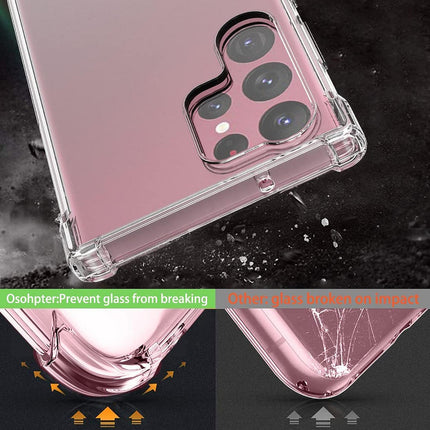 Galaxy S23 Clear Anti Drop Case