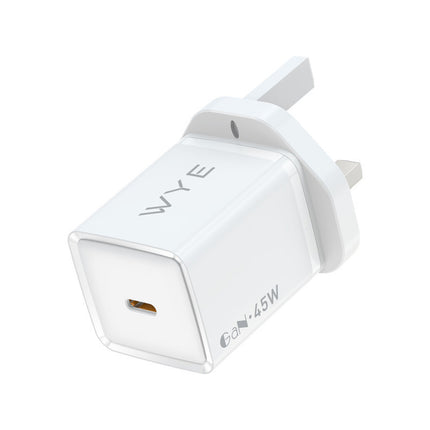 GaN 45W USB-C Power Adaptor with USB-C to USB-C 1m cable