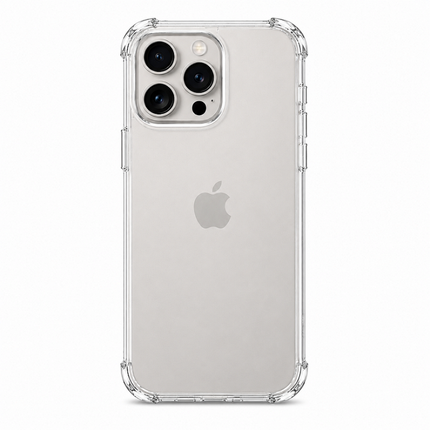 iPhone 15 Pro Clear Anti Burst Gorilla Case
